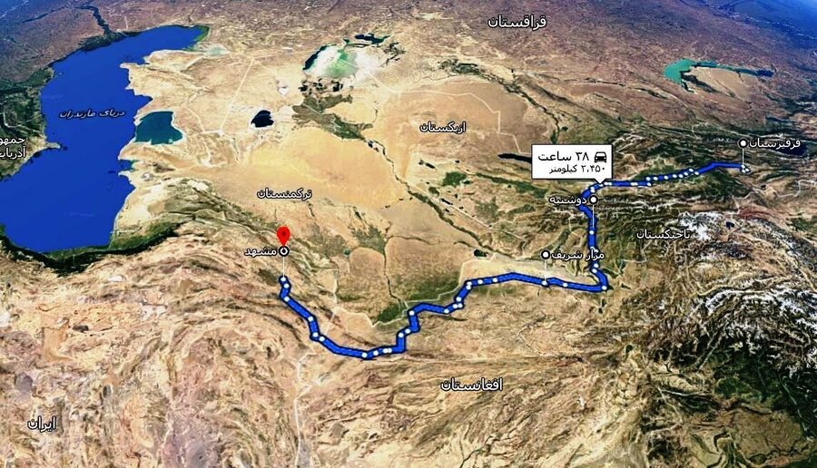 راه اندازی کریدور کتای در شمال افغانستان تا ۲ ماه آینده | ایران به آسیای میانه نزدیک می شود