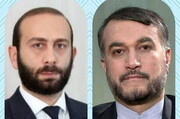 گفتگوی وزرای خارجه ایران و ارمنستان  و تاکید بر لزوم گسترش همکاری‌های تجاری