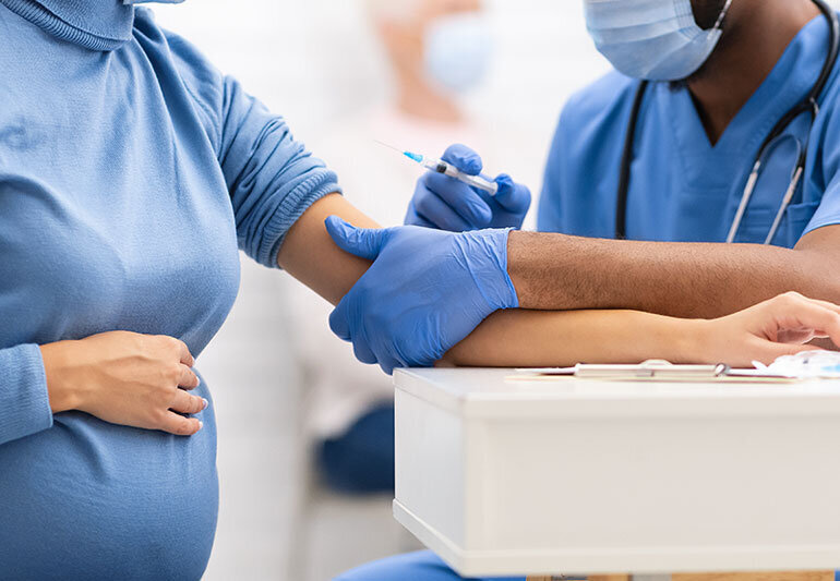 واکسیناسیون - واکسن کرونا - زنان باردار