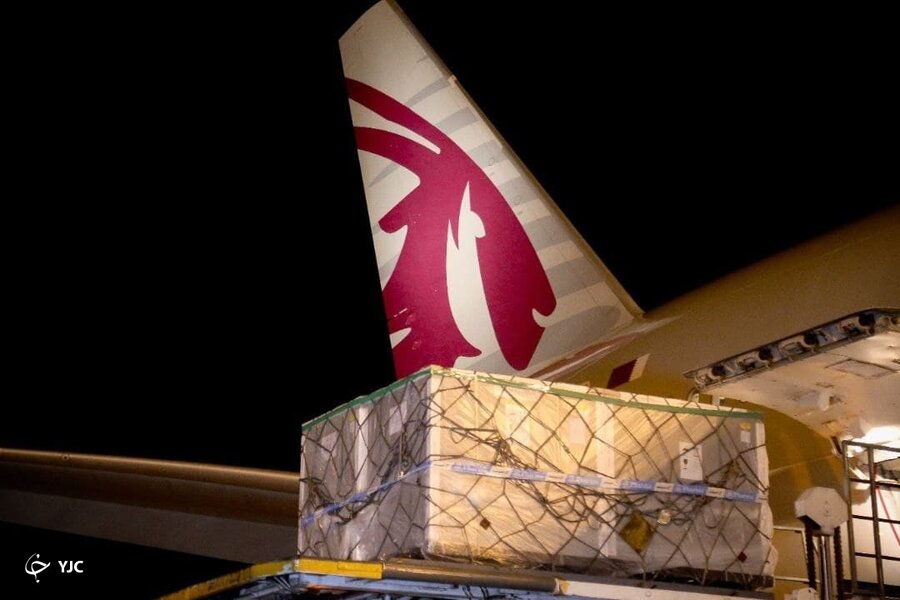 تصاویر | چهل و دومین محموله واکسن کرونا وارد کشور شد