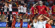 مقدماتی جام جهانی | برد پرگل آلمان و اسپانیا در شب توقف دوباره ایتالیا