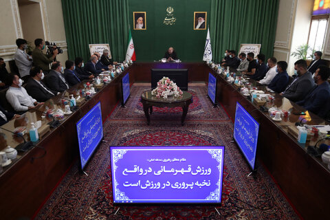 تقدير رييس مجلس از مدال آوران المپيك توكيو 2020