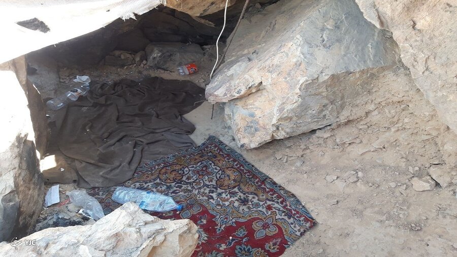 تصاویر | جزئیات انهدام باند مخوف توزیع‌کننده مواد در معادن متروکه | پدیده غارنشینی در تهران