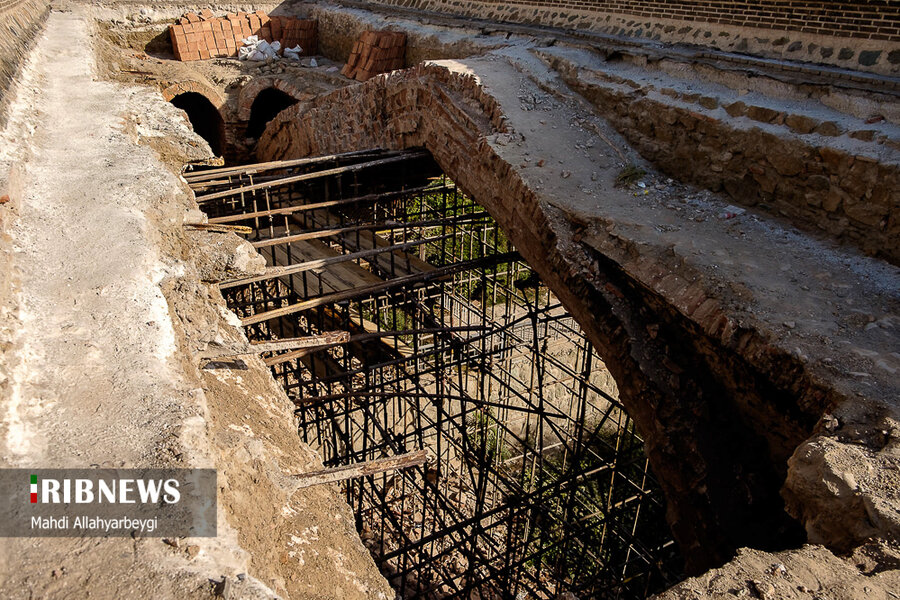 تصاویر | پل تاریخی خاتون در کرج فرو ریخت