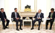 جزئیات دیدار بشار اسد و پوتین در کاخ کرملین | اسد: تحریم‌ها علیه سوریه ضدبشری و غیرقانونی است | پوتین: ضربات شدیدی به تروریست‌ها زدیم