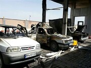 ویدئو | انفجار مخزن CNG در پمپ گاز مشهد 