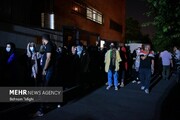 تصاویری از واکسیناسیون شبانه در تهران