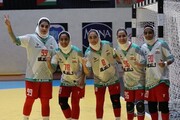 دختران هندبال ایران در آستانه جهانی شدن | سومین پیروزی تیم ملی در آسیا