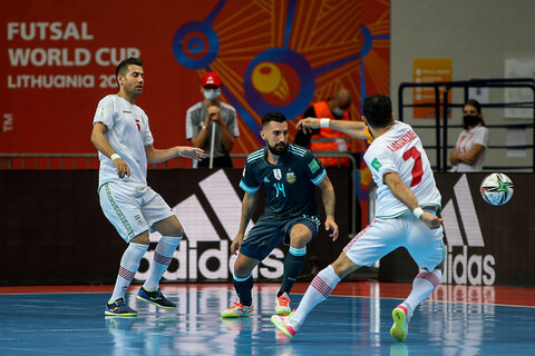 دیدار تیم‌های ملی فوتسال ایران و آرژانتین