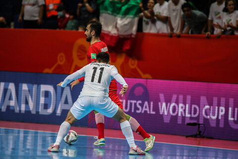 دیدار تیم‌های ملی فوتسال ایران و ازبکستان