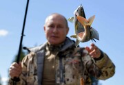 عکس روز| ماهیگیری پوتین