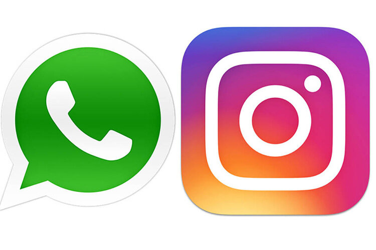 WhatsApp and Instagram - واتس‌اپ و اینستاگرام