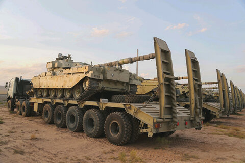 آغاز رزمایش فاتحان خیبر نیروی زمینی ارتش در منطقه شمال غرب کشور