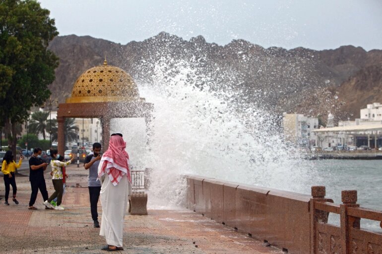طوفان شاهین در عمان 2021