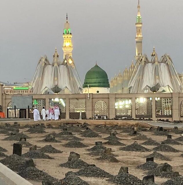 تصاویری از مسجد پیامبر (ص) در مدینه