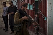 تصاویری از پلیس طالبان | جنگجویان مسلح در شهر گشت می‌زنند