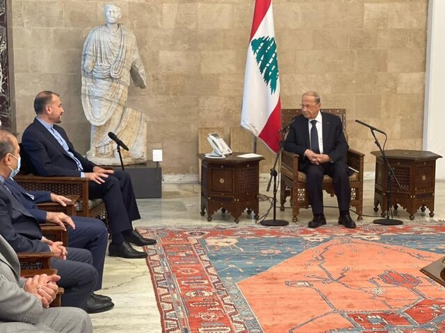 رئیس جمهور لبنان امیرعبدالهیان