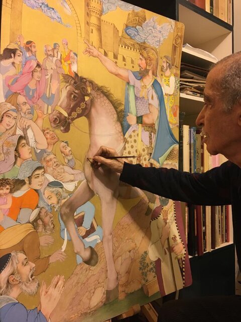 امیرحسین قهرمانی درگذشت