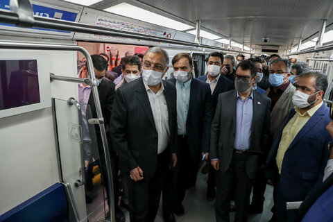 افتتاح ایستگاه شهید رضایی در خط ۶ مترو تهران