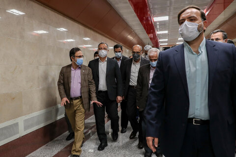 افتتاح ایستگاه شهید رضایی در خط ۶ مترو تهران