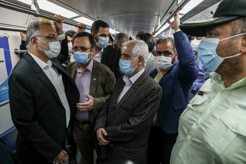 افتتاح ایستگاه شهید رضایی در خط ۶ مترو تهران