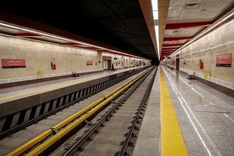 افتتاح ایستگاه شهید رضایی در خط ۶ مترو تهران