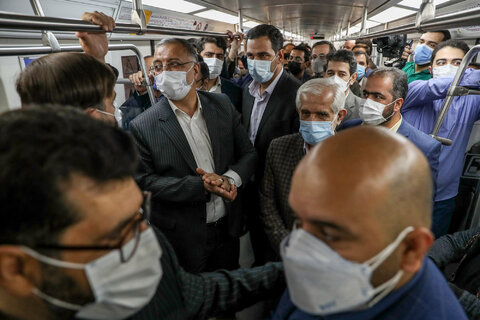 افتتاح ایستگاه شهید رضایی در خط ۶ مترو تهران