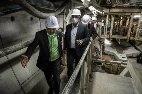 افتتاح ایستگاه شهید رضایی در خط ۶ مترو تهران