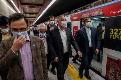 افتتاح ایستگاه شهید رضایی در خط ۶ مترو تهران