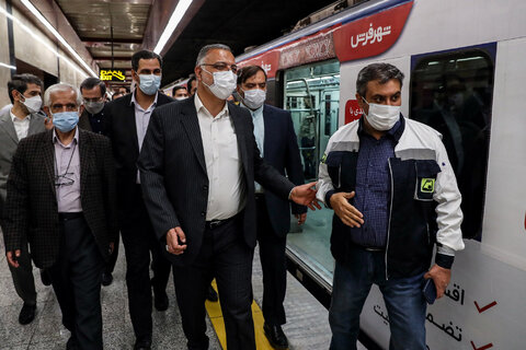 افتتاح ایستگاه شهید رضایی در خط ۶ مترو تهران