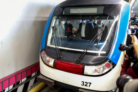 افتتاح ایستگاه شهید رضایی در خط ۶ مترو تهران