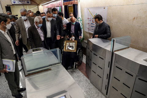 افتتاح ایستگاه شهید رضایی در خط ۶ مترو تهران