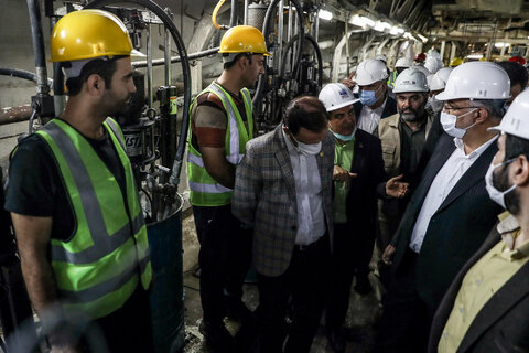 افتتاح ایستگاه شهید رضایی در خط ۶ مترو تهران