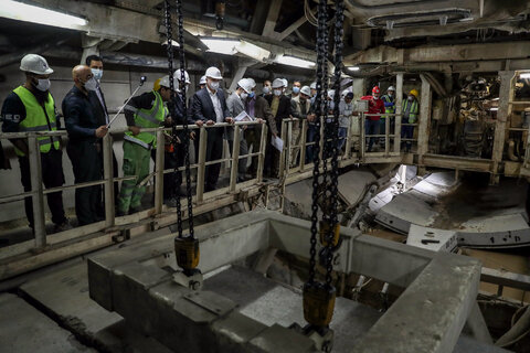 افتتاح ایستگاه شهید رضایی در خط ۶ مترو تهران