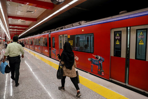 افتتاح ایستگاه شهید رضایی در خط ۶ مترو تهران