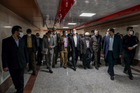 افتتاح ایستگاه شهید رضایی در خط ۶ مترو تهران