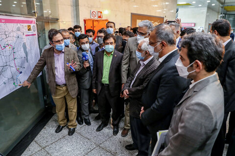 افتتاح ایستگاه شهید رضایی در خط ۶ مترو تهران