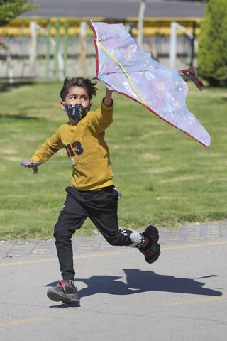 جشنواره بادبادك‌ها به مناسبت روز ملی كودك