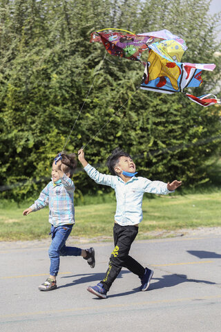 جشنواره بادبادك‌ها به مناسبت روز ملی كودك