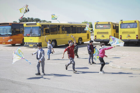 جشنواره بادبادك‌ها به مناسبت روز ملی كودك