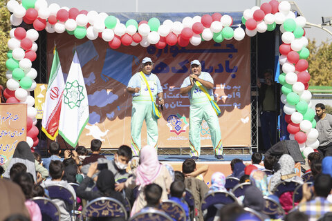 جشنواره بادبادك‌ها به مناسبت روز ملی كودك