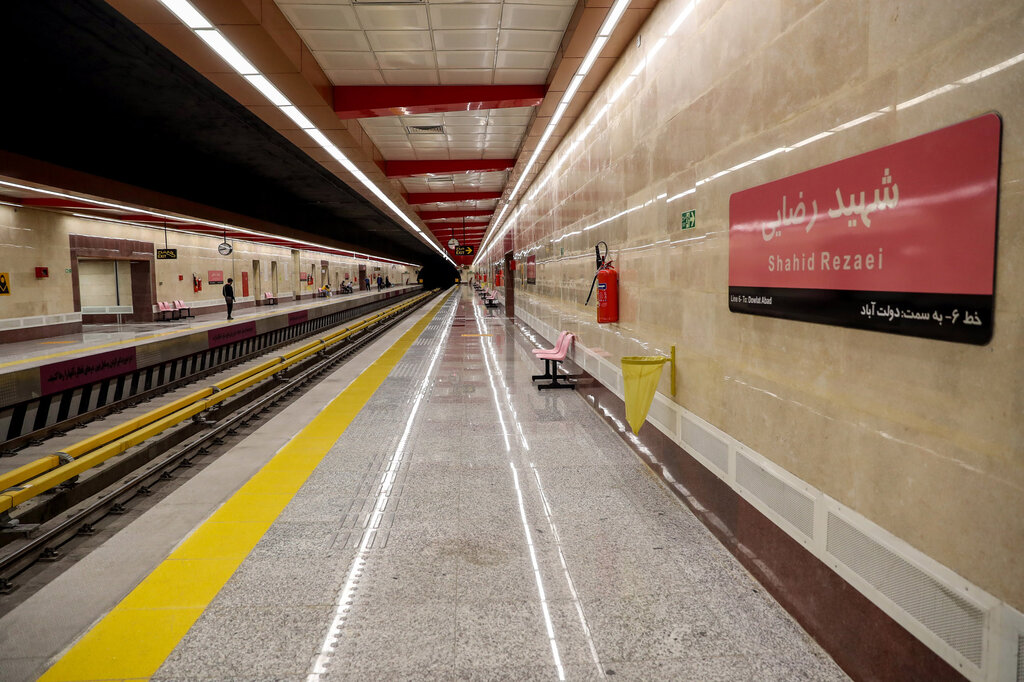 افتتاح ایستگاه شهید رضایی در خط ۶ مترو تهران