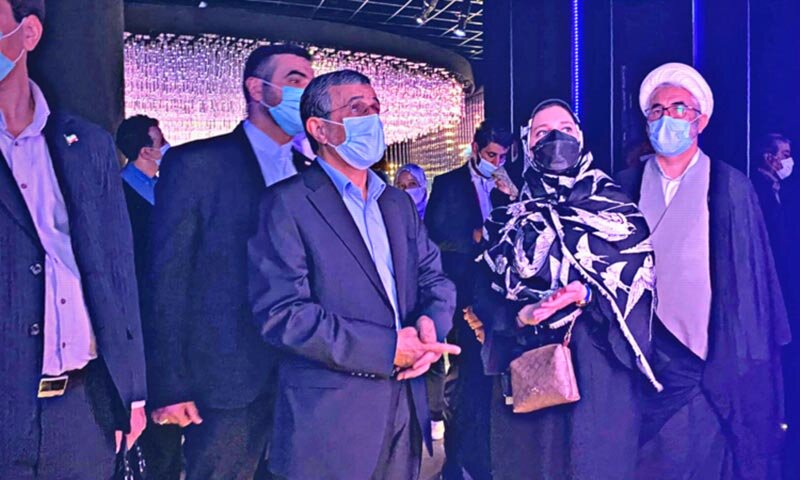 محمود احمدى‌نژاد در دوبى