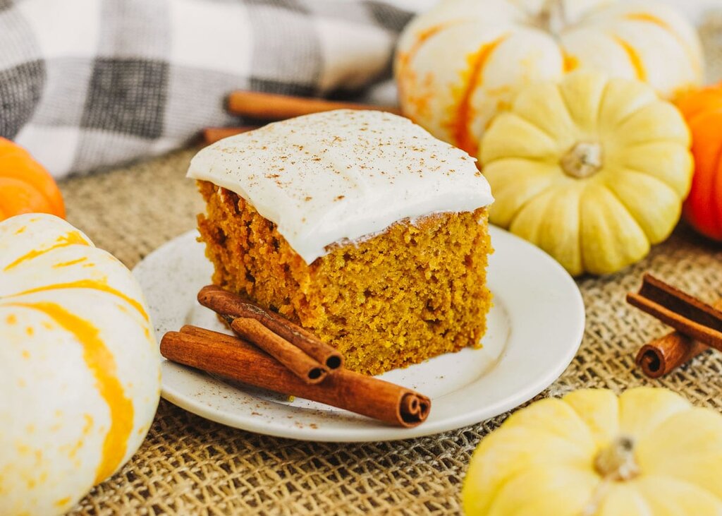 pumpkin cake - کیک کدوحلوایی