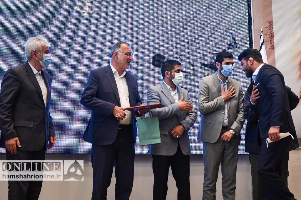 تجليل ازمدال آوران كشتي