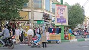 رونق بازارچه‌های محلی در خیابان سجاد جنوبی