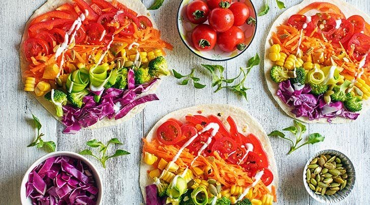 Rainbow diet - رژیم رنگین کمانی