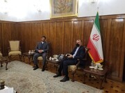 سعید محمد به دیدار وزیر خارجه رفت