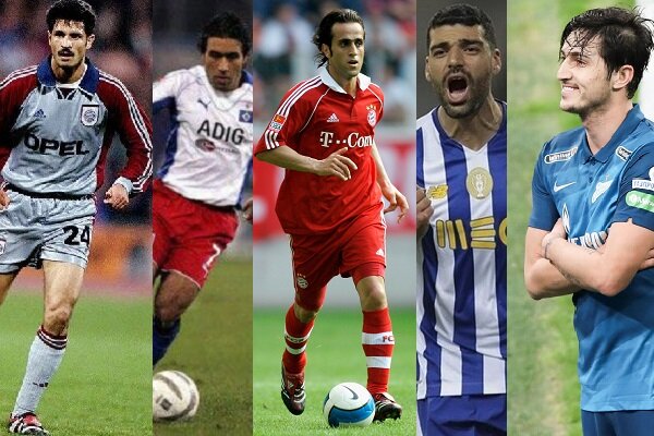 بهترین گلزنان ایرانی لیگ قهرمانان اروپا