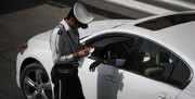 رقم عجیب خلافی یک خودروی میتسوبیشی در تهران | پلیس راننده خلافکار را نقره داغ کرد